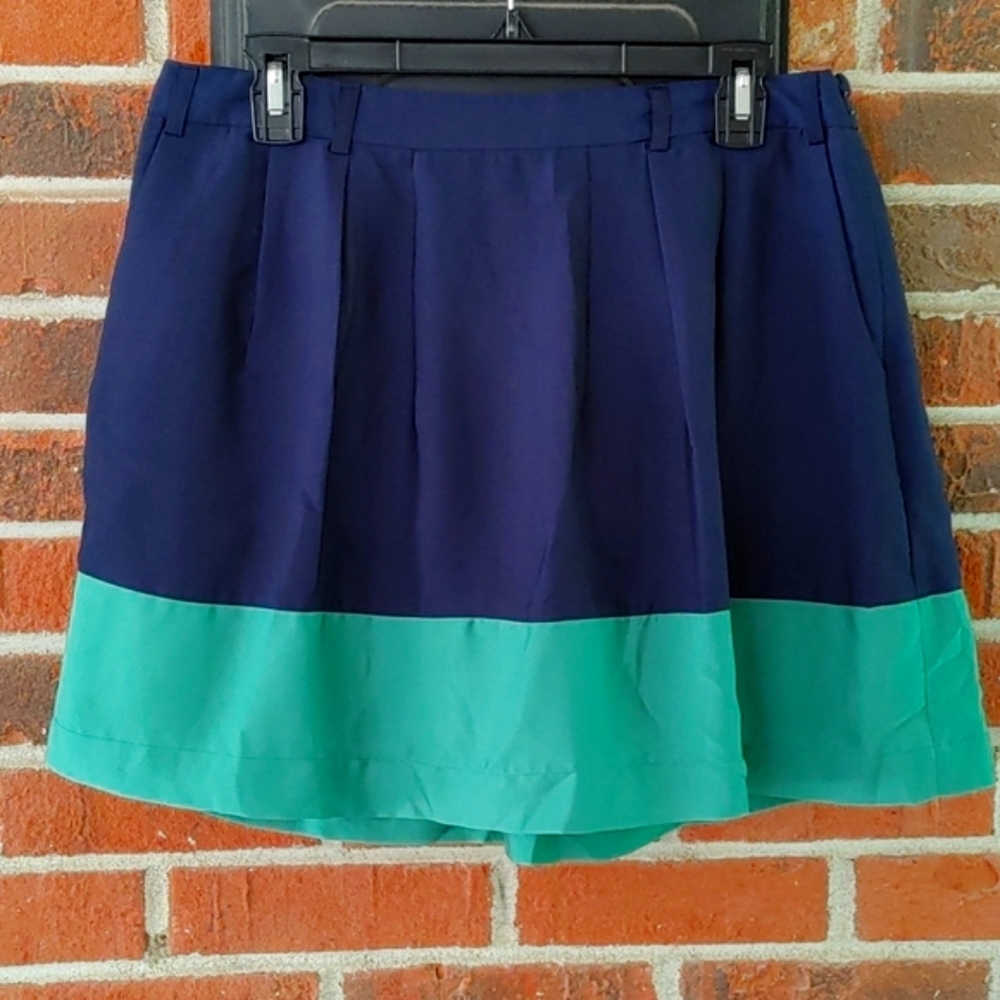 Dalia Collection Modern Fit Cokie Block Skirt Size 8
